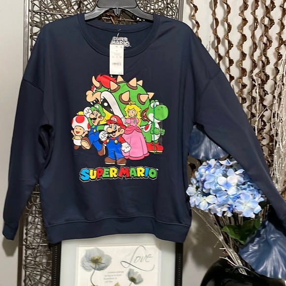 Tops - SUPER Mario Sweat Shirt